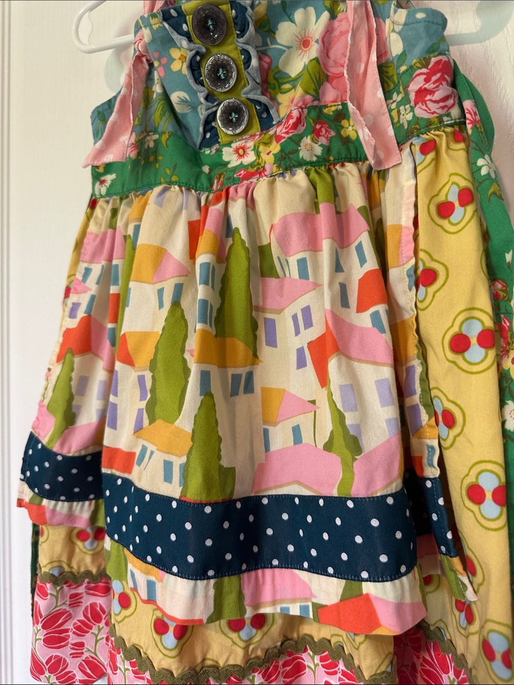 Girls' Matilda Jane Apron Style Town House Dress - Picture 2 of 5